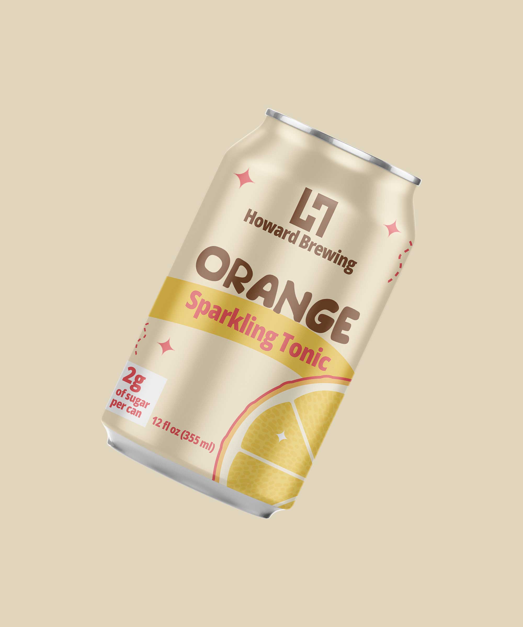  Sparkling Tonic Soda Can Design