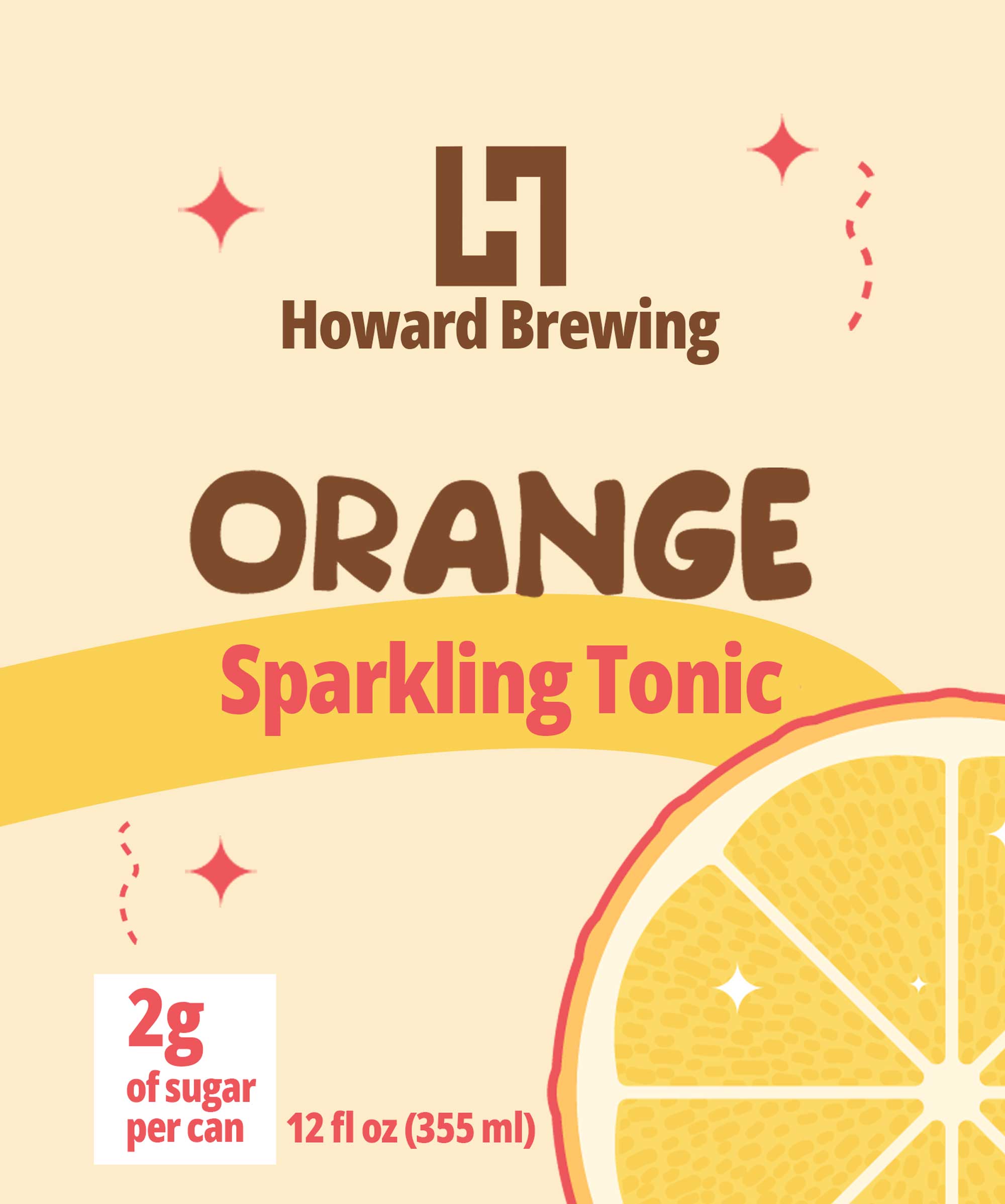 Sparkling Tonic Label