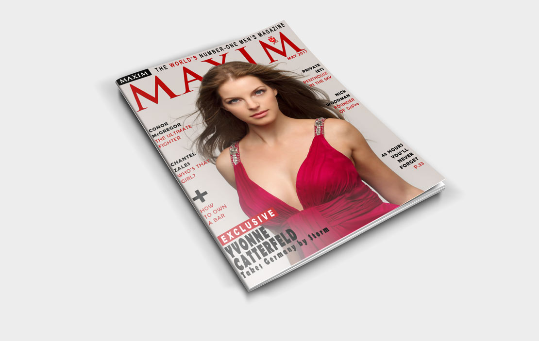 Maxim Magazine Cover