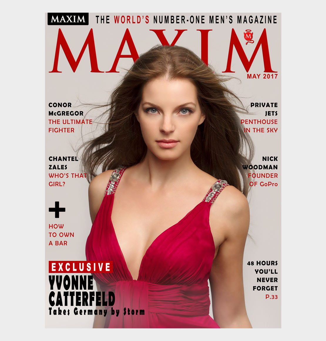 Maxim Magazine Cover