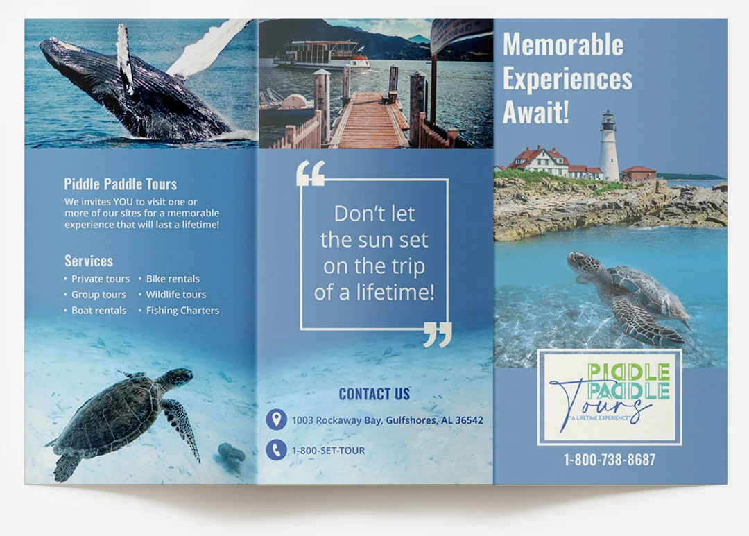 Piddle Paddle Brochure Mockup