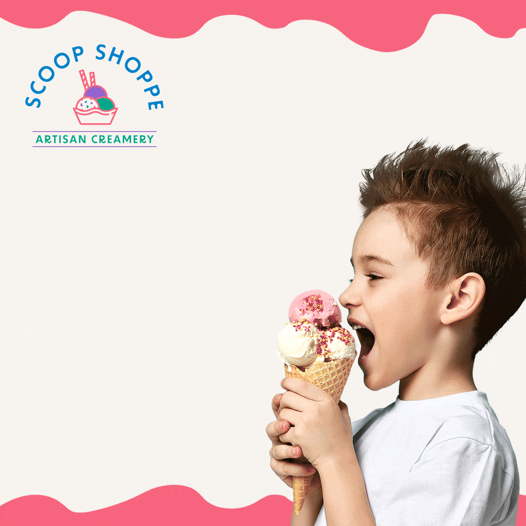 Scoop Shoppe Animated Social Media Ad